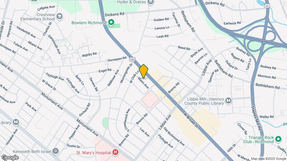 6012 Mann Ave Mapa y Detalles de la Ubicación