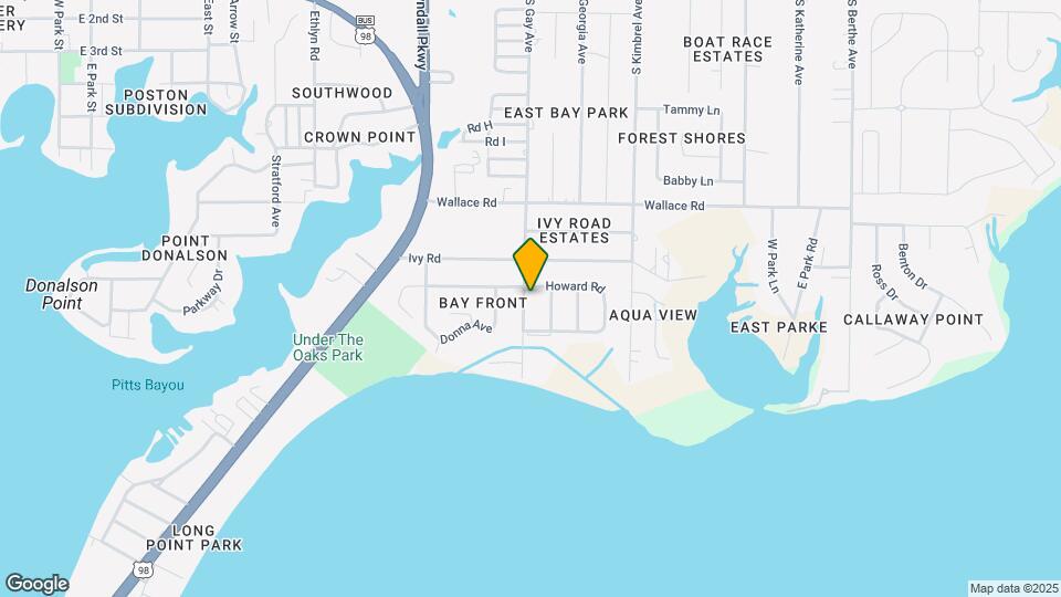 1425 S Gay Ave Map and Location Details
