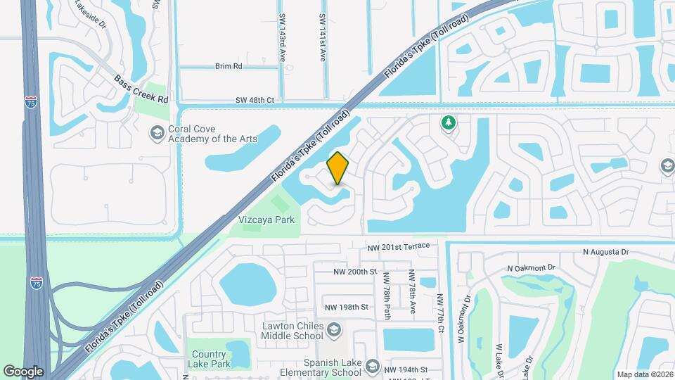 5221 SW 141st Ave Map and Location Details