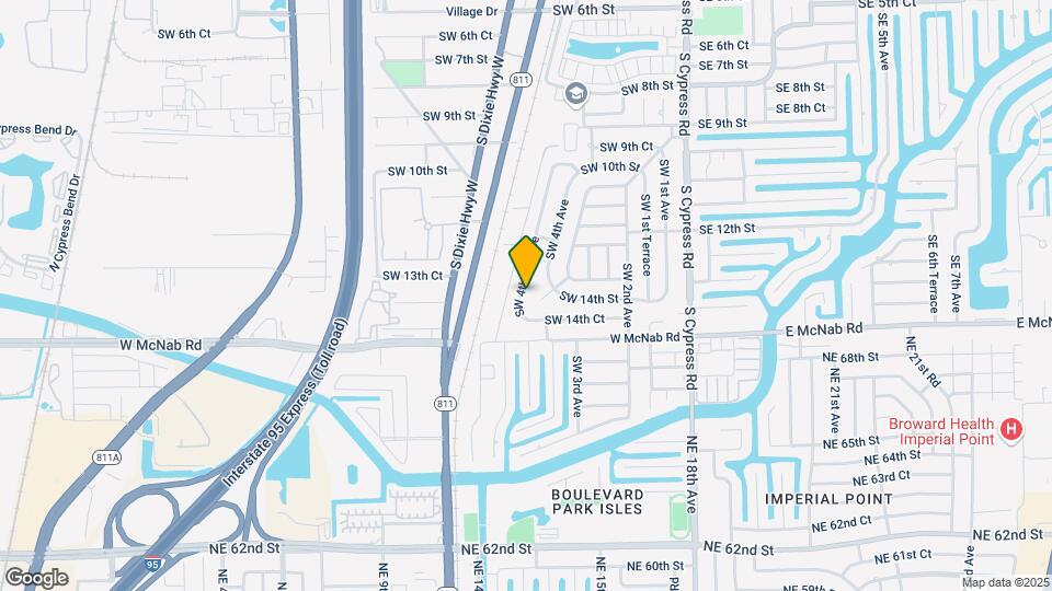 1360 SW 4th Ter, Unit B7 Mapa y Detalles de la Ubicación