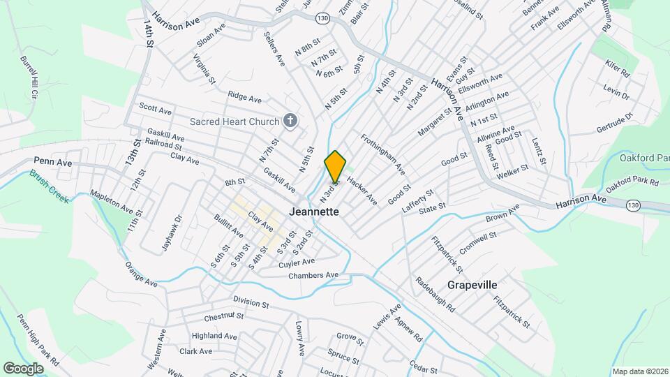 120-122-122 N 3rd St, Unit Apt B Map and Location Details