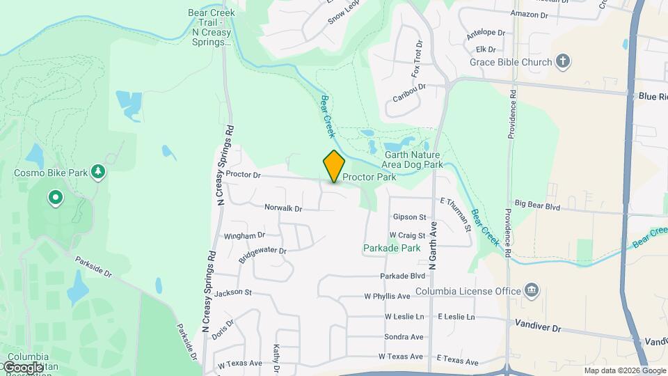 613 Bear Valley Ct Map and Location Details