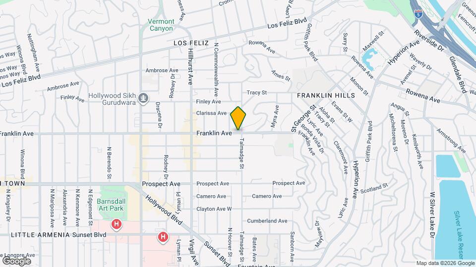 4312 Franklin Ave, Unit A Mapa y Detalles de la Ubicación