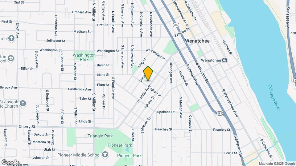 530 Orondo Ave-Unit -3 Map and Location Details