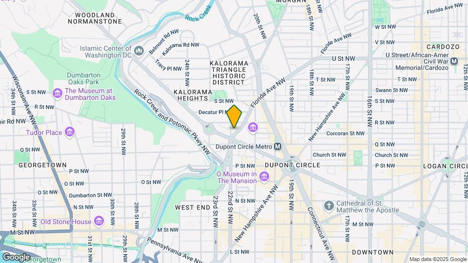 1605 22nd St NW Map and Location Details
