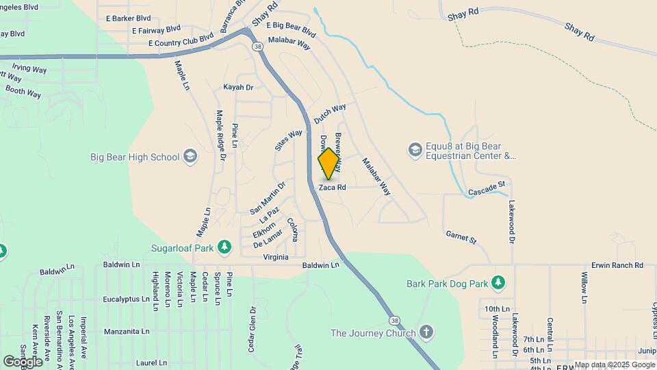 372 Downey Dr Map and Location Details