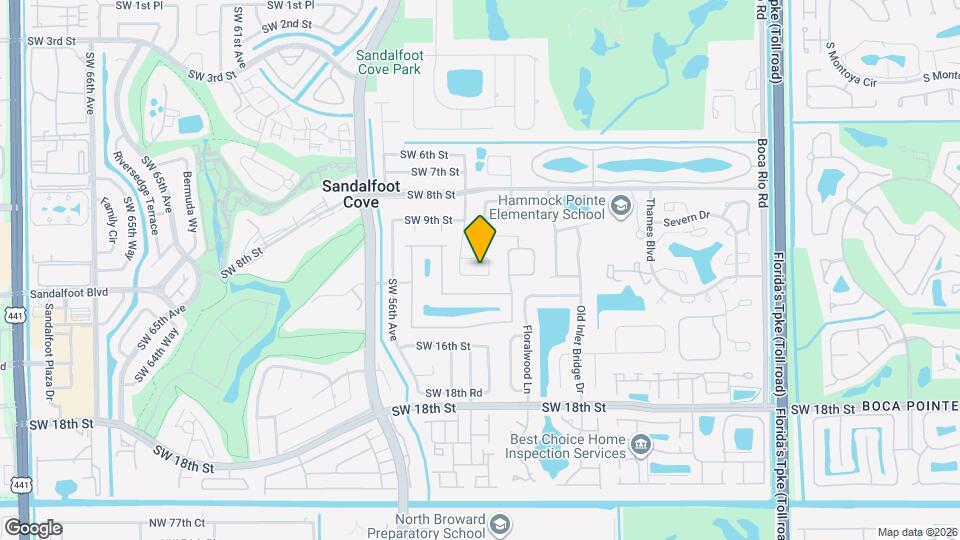 8803 SW 11th St Map and Location Details