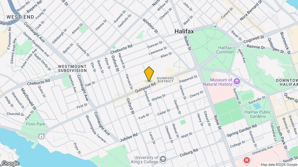 6243 Quinpool Rd Map and Location Details