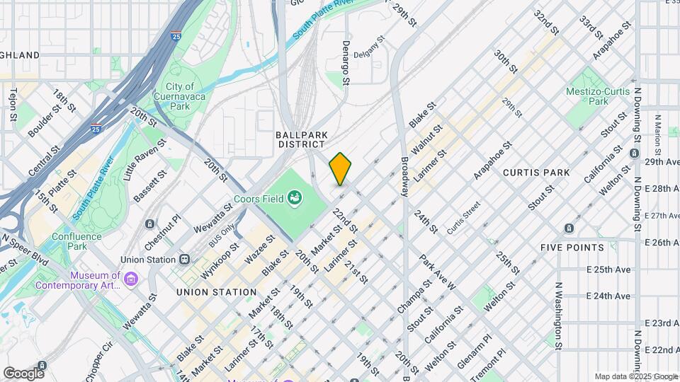 2245 Blake St Mapa y Detalles de la Ubicación