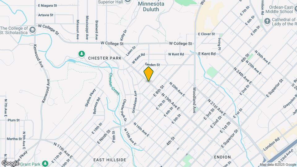 1841 E 9th St, Unit 1841 #1 Mapa y Detalles de la Ubicación