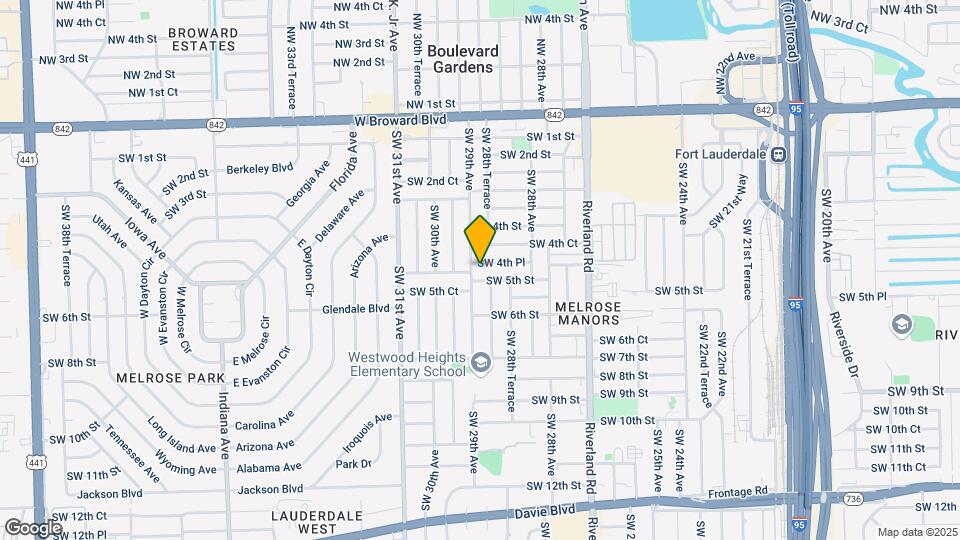 2854 SW 4th Pl Map and Location Details