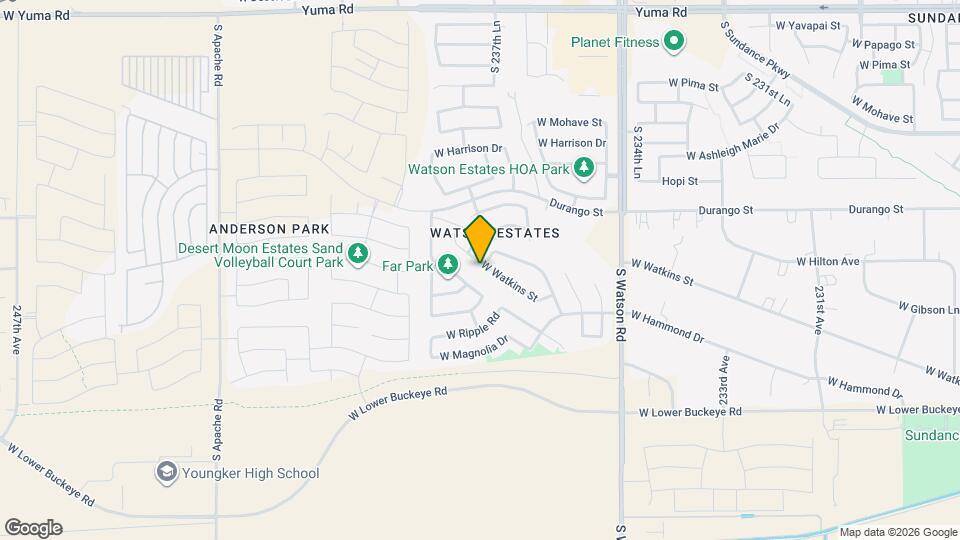 23761 W Watkins St Map and Location Details