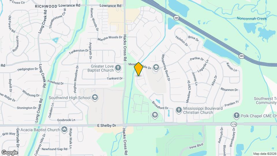 8072 Bensford Ln Map and Location Details