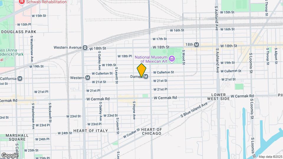 2030 W 21st St, Unit #1R Map and Location Details