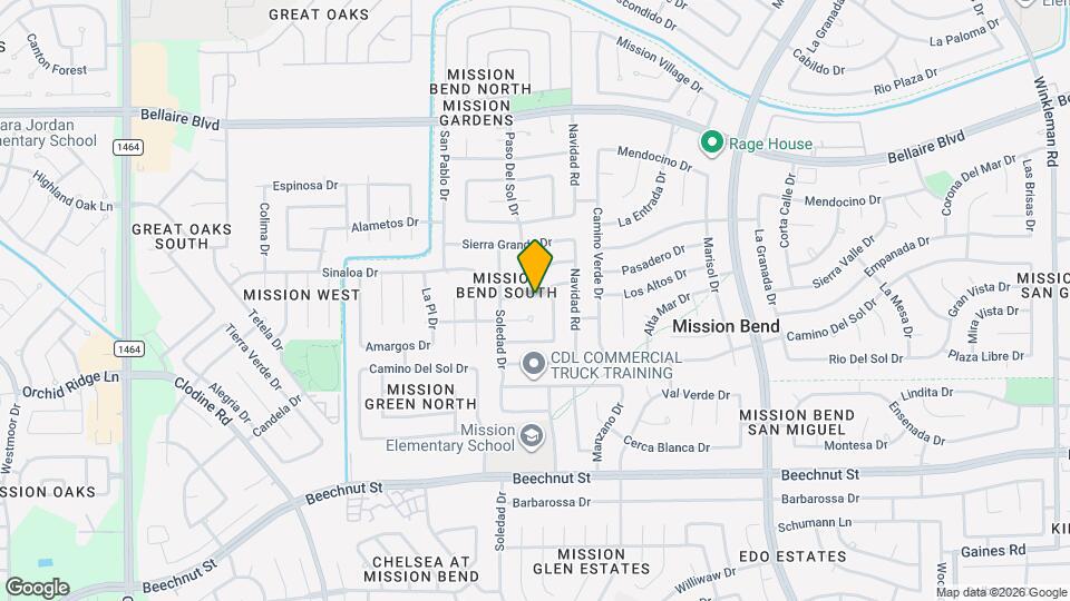 16231 Los Altos Dr Map and Location Details
