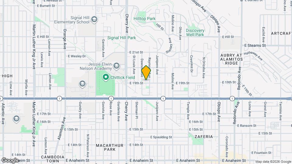 2241 E 19th St Map and Location Details