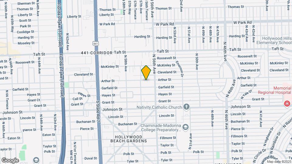 5636 Arthur St Map and Location Details