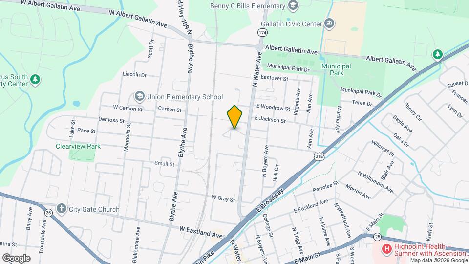 The Villages of Gallatin Map and Location Details