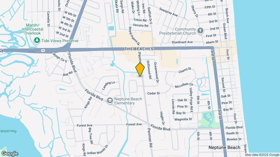 500 Penman Rd Map and Location Details