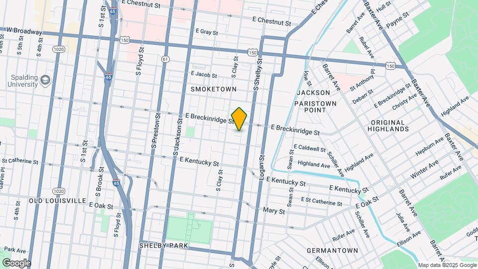 724 Coke St Map and Location Details