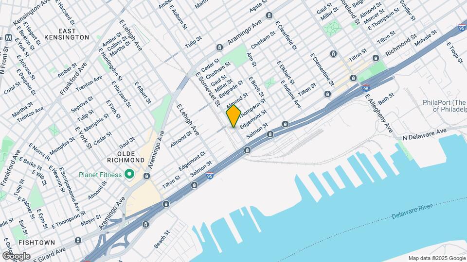 2650 E Somerset St Map and Location Details