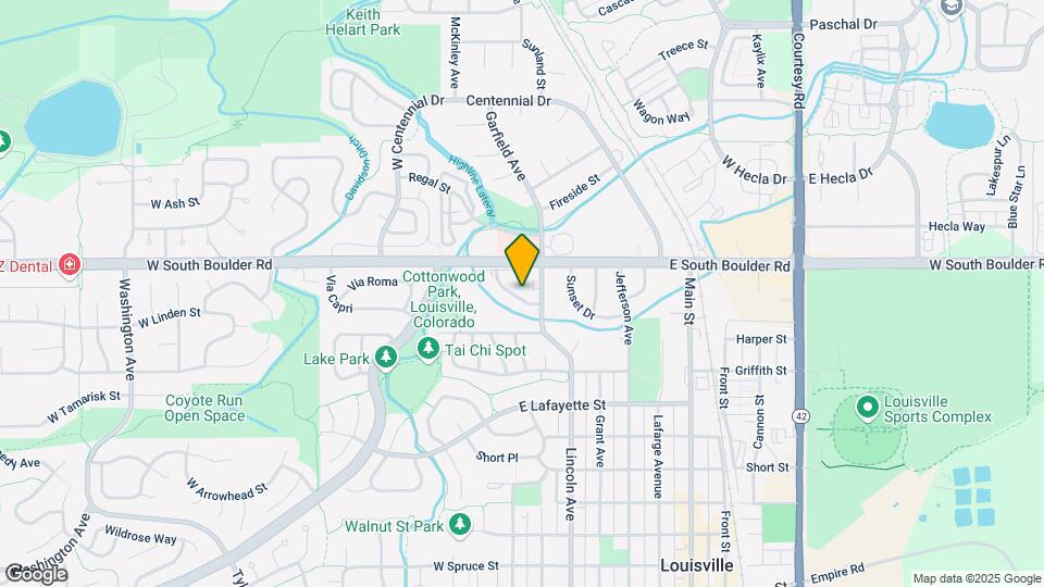 1608 Cottonwood Dr Mapa y Detalles de la Ubicación