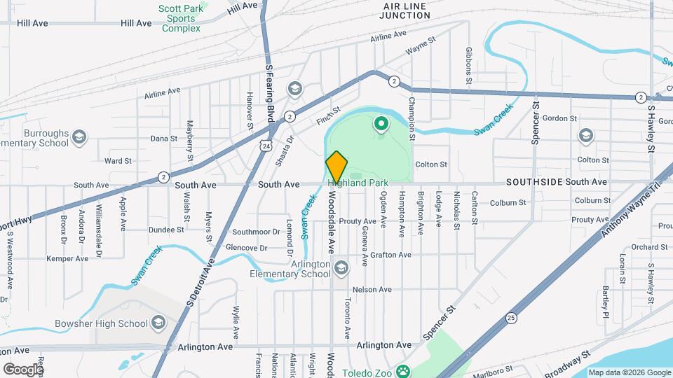 1777 South Ave Mapa y Detalles de la Ubicación