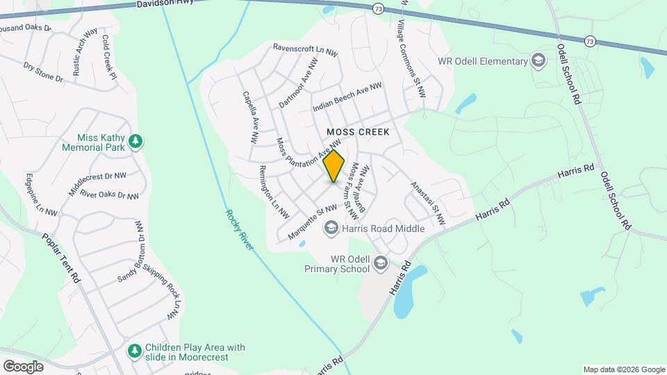 1391 Napa St NW Map and Location Details