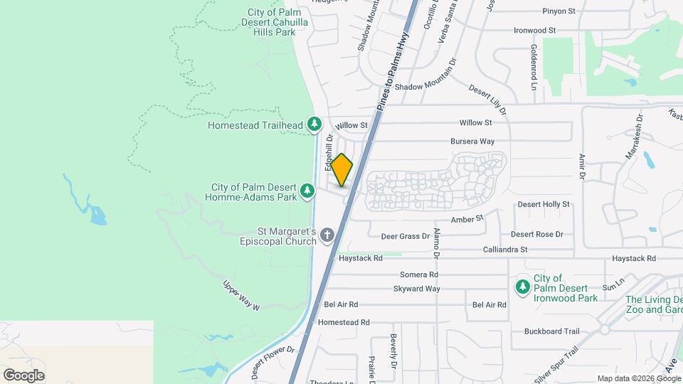 72670 Thrush Rd Map and Location Details