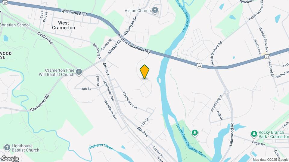 1091 Cramerton Village Dr Map and Location Details