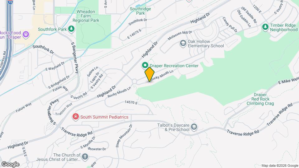 676 E Rocky Mouth Ln Map and Location Details