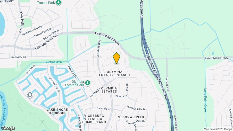 3310 Bremerton Falls Dr Map and Location Details