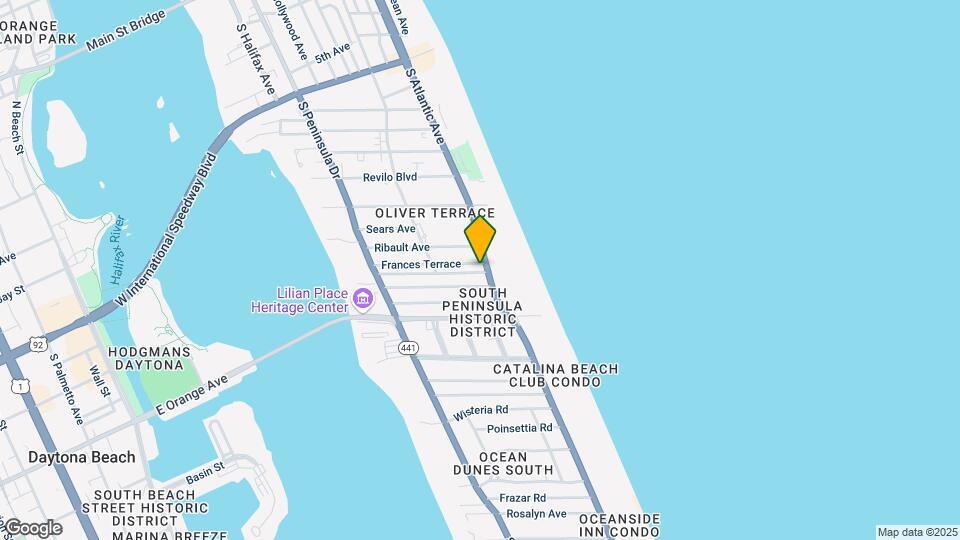 922 S Atlantic Ave Map and Location Details