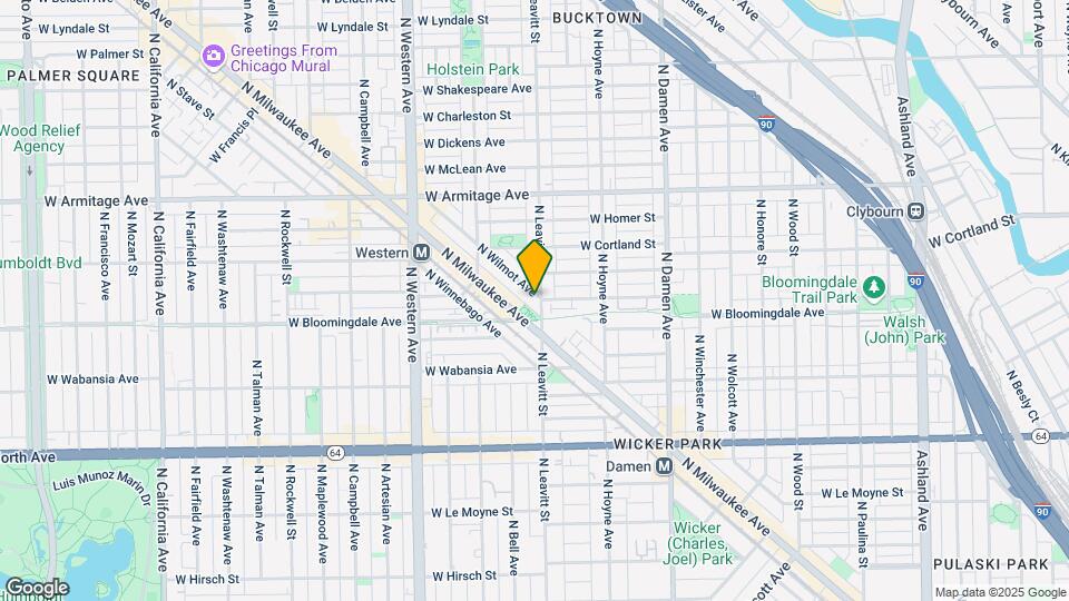 1802 N Wilmot Ave Map and Location Details
