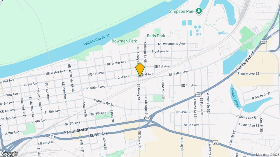 1803 SE Salem Ave Map and Location Details