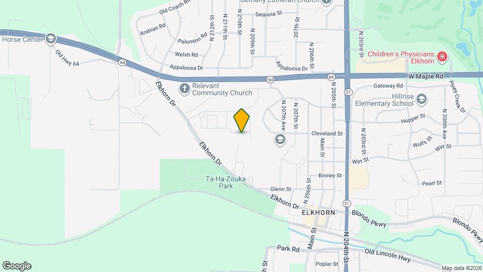 20911 Cleveland St Map and Location Details