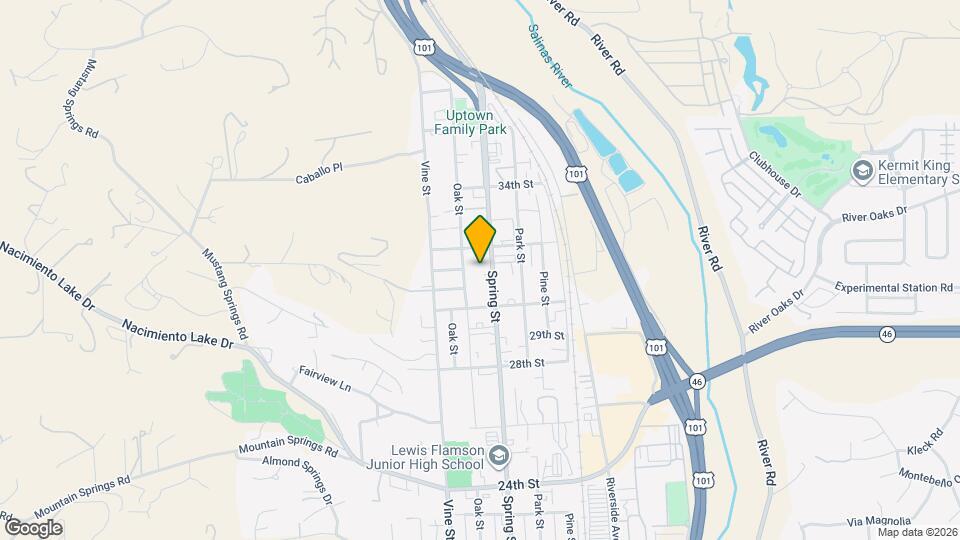 3121 Spring St Map and Location Details