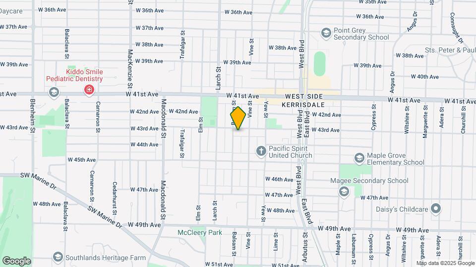 5940 Balsam St Map and Location Details