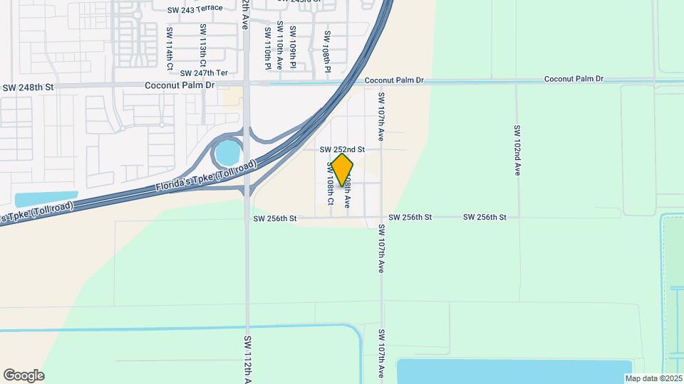 25448 SW 108th Ave Map and Location Details