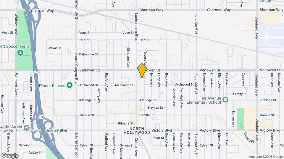 6721 Troost Ave Map and Location Details