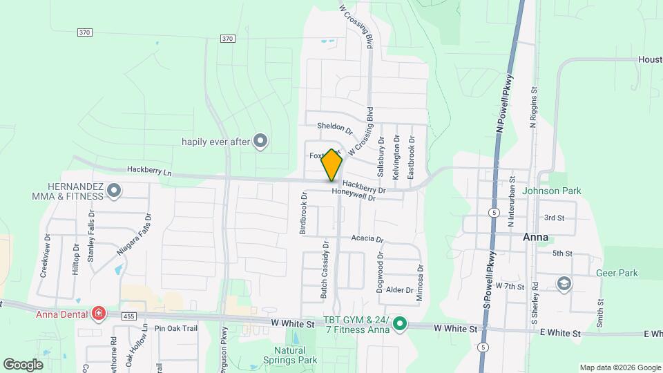 1108 Honeywell Dr Map and Location Details