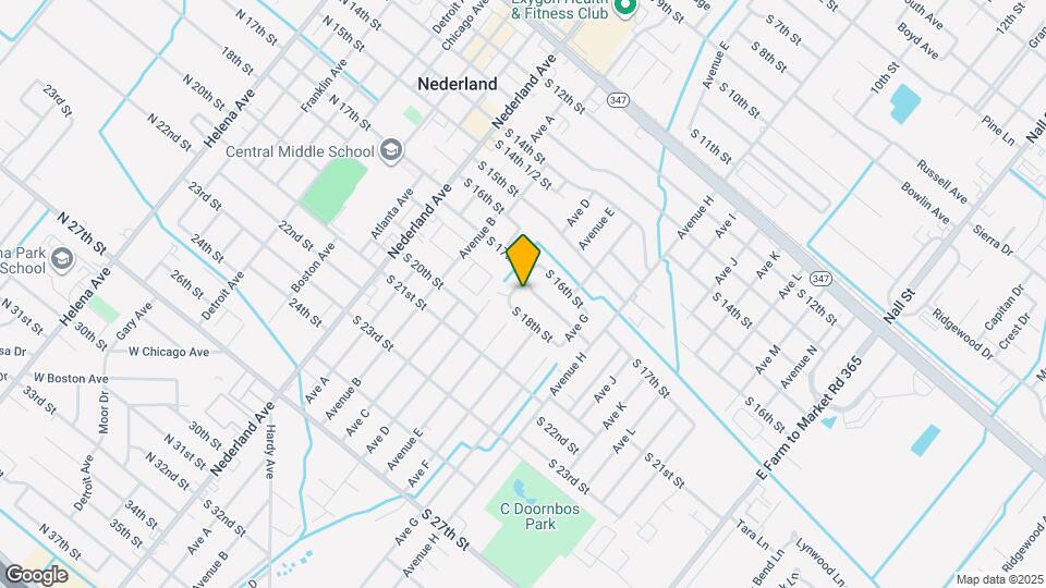 1707 Avenue E Map and Location Details