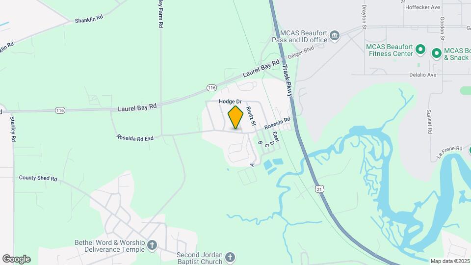 4003 Roseida Rd Map and Location Details