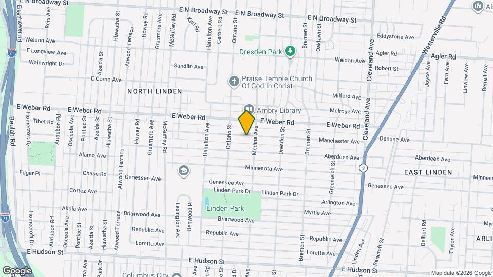 1373 Manchester Ave Map and Location Details