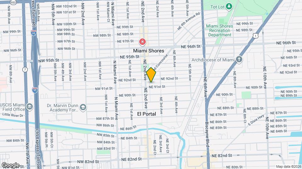 235 NE 91st St Map and Location Details