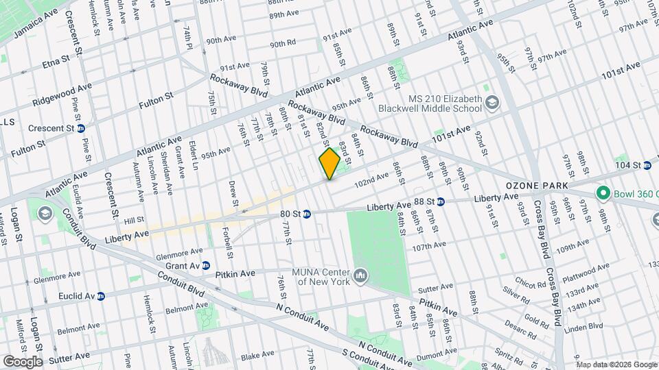 101-05 81st St Map and Location Details