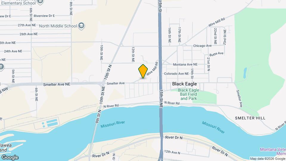 1223 Smelter Ave NE Map and Location Details