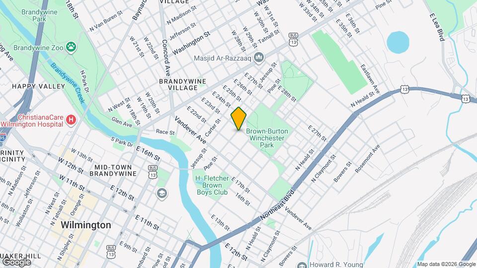 2234 N Pine St Mapa y Detalles de la Ubicación