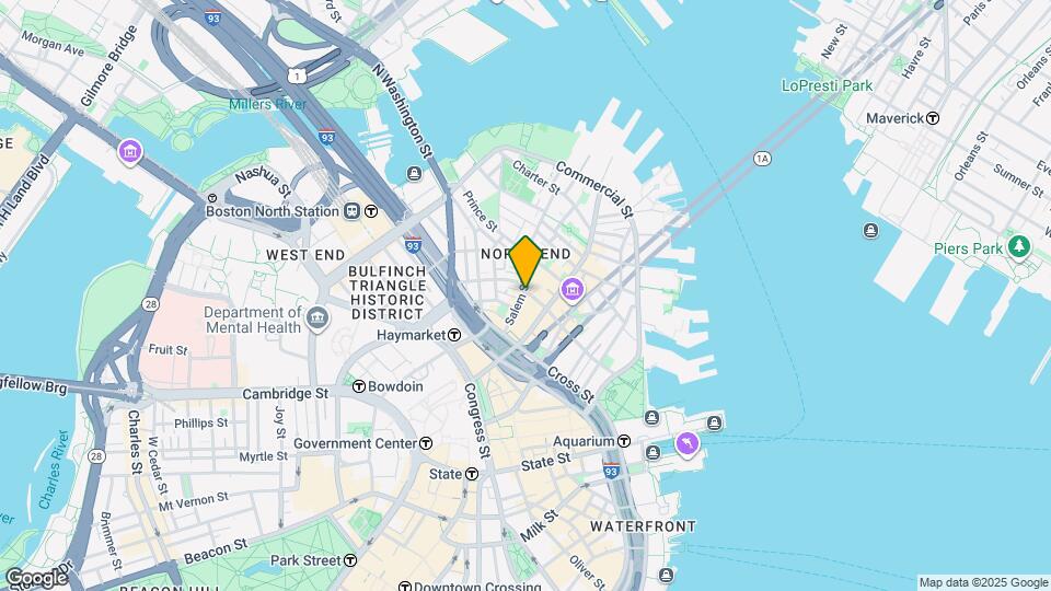 105 Salem St, Unit 16 Mapa y Detalles de la Ubicación