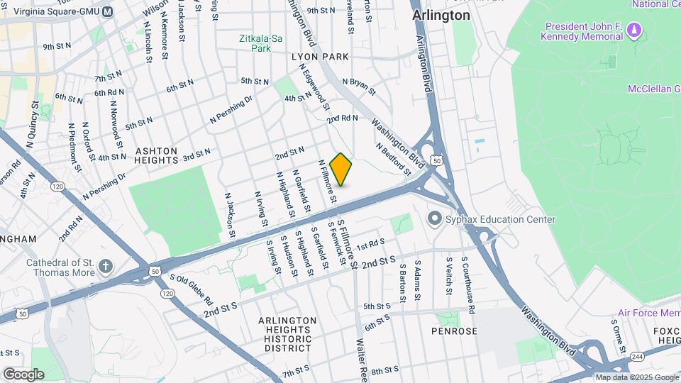 2805 Arlington Blvd Map and Location Details